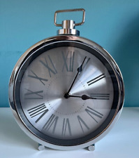 NEXT Silver Mantle Clock Home Decor for sale  Shipping to South Africa
