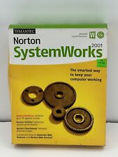 symantec Norton SystemWorks 2001 - manual y disco en caja original, usado segunda mano  Embacar hacia Argentina