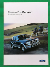 Folheto de vendas Ford Ranger 2002 - XLT cores regulares super e cabine dupla, usado comprar usado  Enviando para Brazil