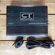 Used CT Sounds CT-400.1D 400 Watts RMS Monoblock Car Audio Amplifier for sale  Shipping to South Africa