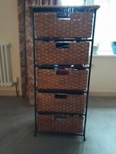 wicker storage unit for sale  HIGH WYCOMBE