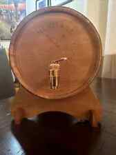 7.1"x11.2" (NOT A MINI) WOOD WHISKEY BARREL/BEER KEG/REPLICA HERITAGE COLLECTIVE for sale  Shipping to South Africa