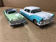 1955 Ford Fairlane Victoria 2 Door Coupe Promo Model Car AND Chrysler New Yorker for sale  Shipping to South Africa