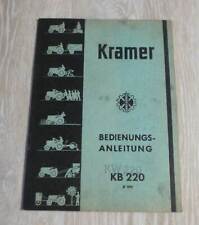 Kramer schlepper kb220 gebraucht kaufen  Recke