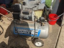 Used, 125psi  Campbell Hausfeld 20-gallon 5 hp, horizontal, portable air compressor for sale  Fairfax
