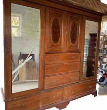 Large mahogany wardrobe for sale  LEIGHTON BUZZARD