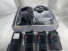  Paquete triple walkie talkie tiradio td-uv5r - Radios bidireccionales de largo alcance #9157 segunda mano  Embacar hacia Argentina