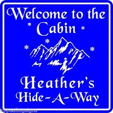 Welcome cabin sign for sale  Elkhorn