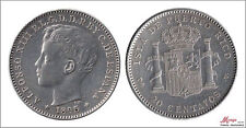 España - Alfonso XIII 20 Céntimos Peso 1895 Puerto Rico Pgv Ag EBC 85 segunda mano  Embacar hacia Argentina