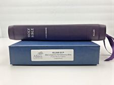 Allan bible longprimer for sale  Wetumpka