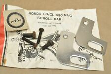 Honda Mount Kit CB350 CL350 K5 Triple A Scroll Bar Hardware Bracket Kit NOS Vtg  for sale  Shipping to South Africa