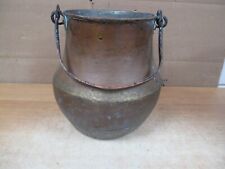 antique copper cauldron for sale  East Hampton