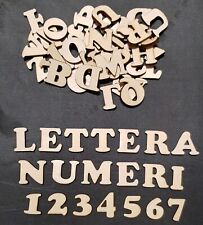 Lettere numeri legno usato  Guastalla