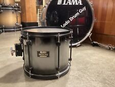 Tambor Tom 12"" Mapex MARS PRO gris/negro RÁFAGA NEGRO hardware BONITO 10x12 #AE6, usado segunda mano  Embacar hacia Argentina