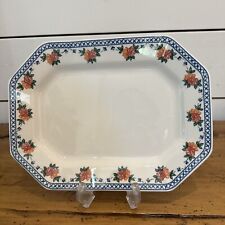 WEDGWOOD 1991 TRELLIS ROSE 12 INCH PLATTER- Made In England for sale  Shipping to South Africa