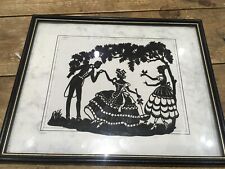 Vintage silhouette picture for sale  SCARBOROUGH