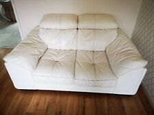 Dfs cream leather for sale  CRAVEN ARMS