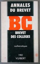Annales brevet collèges d'occasion  Clermont-l'Hérault