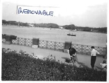 Fotografia antiga vintage barco Lake Stanley Park Blackpool 1937 comprar usado  Enviando para Brazil