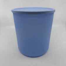 Usado, Tupperware Cubix recipiente redondo #3 pó azul 14 xícaras 3,3L 8560 A 8560 armazenamento  comprar usado  Enviando para Brazil