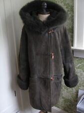 Suede leather shearling for sale  Portland