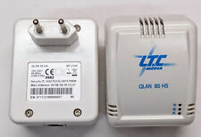 2 x LTC QLAN 85 HS Powerline Adapter for sale  Shipping to South Africa