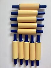 10 x Kid's Rolling Pins, 208mm x 40mm, plasticine modelling, baking & cooking for sale  CARSHALTON