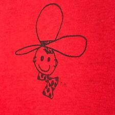 Vintage Late 70s Rodeo/Kwik Kopy Graphic t shirt red Hanes XL Single stitch for sale  Shipping to South Africa