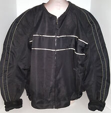 Usado, Abrigo Chaqueta Abrigo FIRSTGEAR CROSSFIRE Motociclista Equipo de Conducción Talla 3X Negro segunda mano  Embacar hacia Argentina