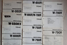 Teac service manuals usato  Torino