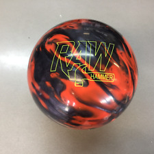 Hammer Raw Hybrid Orange/Black bowling ball 10 LB   new in box    #143b for sale  Shipping to South Africa