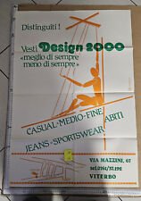 Manifesto design 2000 usato  Viterbo