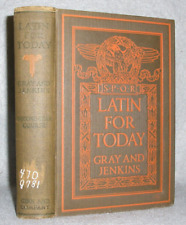 Livro antigo de gramática latina história romana e língua ilustrada com mapas 1928 comprar usado  Enviando para Brazil
