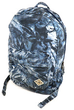 MOCHILA BILLABONG Palmeras Azul Tropical Hecho Livin Bolso de Libro RARO LEER segunda mano  Embacar hacia Argentina