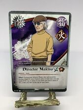 Director Makino 020 Naruto CCG Rare Shonen Jump’s Card for sale  Shipping to South Africa