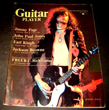 Usado, Vintage GUITAR PLAYER revista Jimmy PAGE, Earl Klugh Jackson Browne julho 1977 comprar usado  Enviando para Brazil