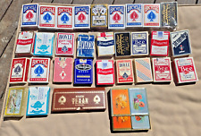 Usado, Lote enorme 31 baralhos de cartas de baralho vintage e modernas algumas novas pontes/poker comprar usado  Enviando para Brazil