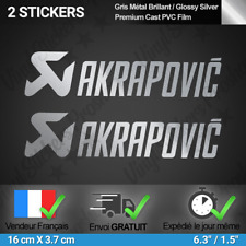 Compatible akrapovic stickers d'occasion  Marseille II