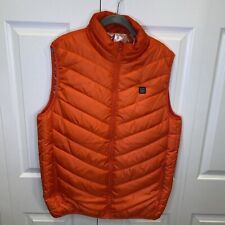 Orange heated vest for sale  Portage
