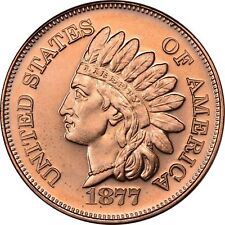 Copper round 1877 for sale  Manhattan