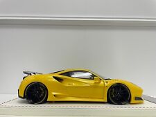 Usado, Ferrari 488 GTB N-LARGO NOVITEC (amarelo) [Davis & Giovanni] escala 1/18 comprar usado  Enviando para Brazil