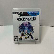 Epic Mickey 2 Playstation 3 PS3 Bom Estado Testado Manual Incluído, usado comprar usado  Enviando para Brazil