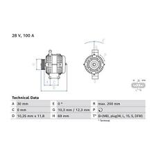 Cashback bosch alternator for sale  BIRMINGHAM