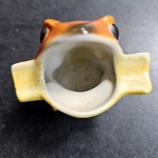 Usado, Cenicero antiguo vintage de cerámica ocupado para ranas de Japón segunda mano  Embacar hacia Argentina