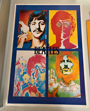 Pôster vintage psicodélico dos Beatles 4 faces rock clássico John Lennon Ringo, usado comprar usado  Enviando para Brazil