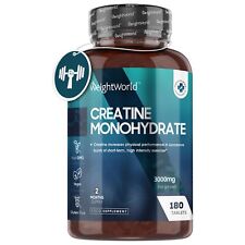 Creatine monohydrate 180 for sale  SEVENOAKS