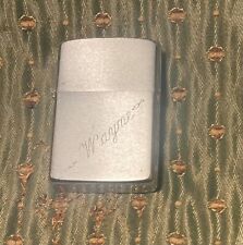 Old nickel zippo for sale  LONDON