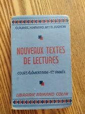 Textes lectures cours d'occasion  Seyssel