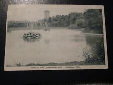 Cartão postal de Winnipeg, homem - lago artificial, parque Assiniboine (não publicado) comprar usado  Enviando para Brazil