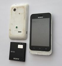 Sony Xperia tipo ST21i biały bez simlocka telefon komórkowy niesprawdzony mocny używany na sprzedaż  Wysyłka do Poland